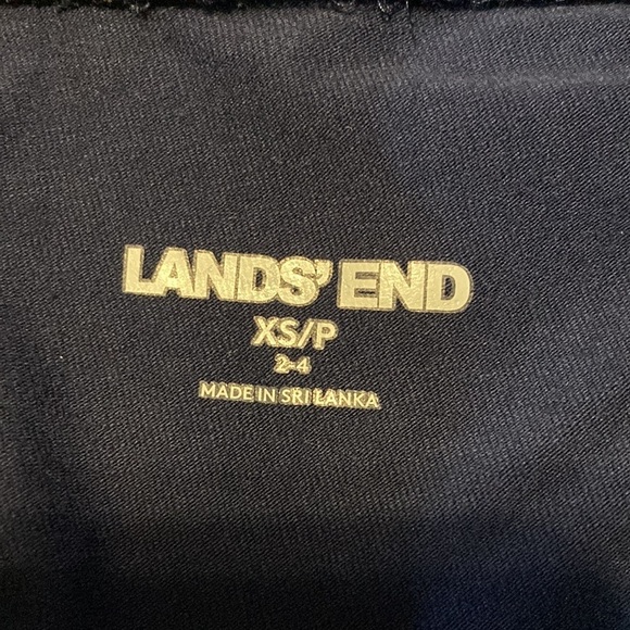 Lands’ End Mid-rise Starfish Leggings Navy XS/P (2-4) - Picture 8 of 16